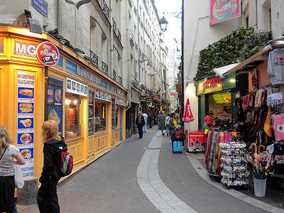 A little market street